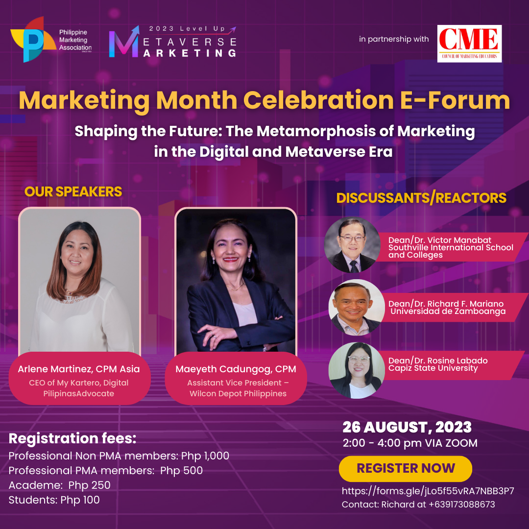 Marketing Month Celebration E-Forum