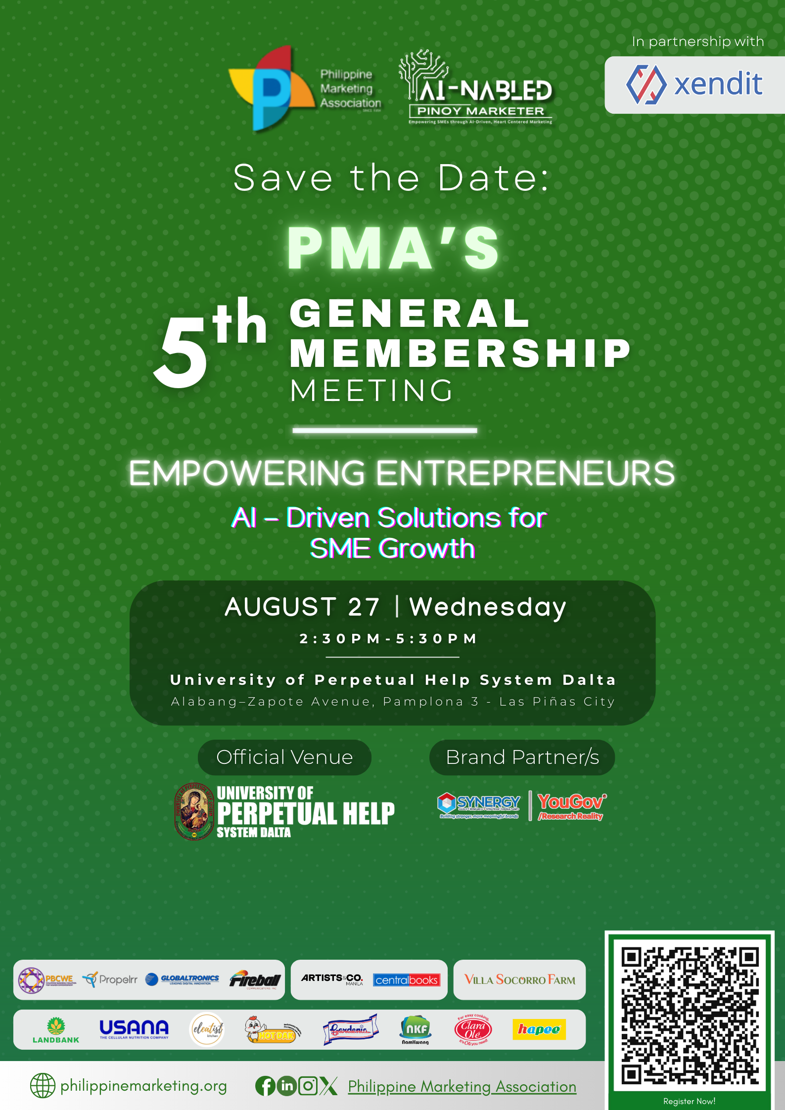 5th General Membership Meeting